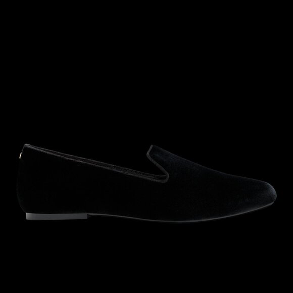 Brand New Birdies The Starling - New Black Velvet Size 8.58.5 - Picture 3 of 3